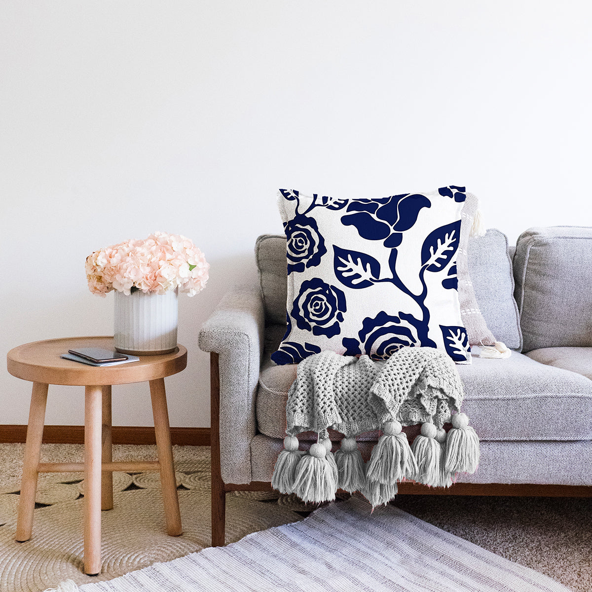 ILKA Blue Flowers